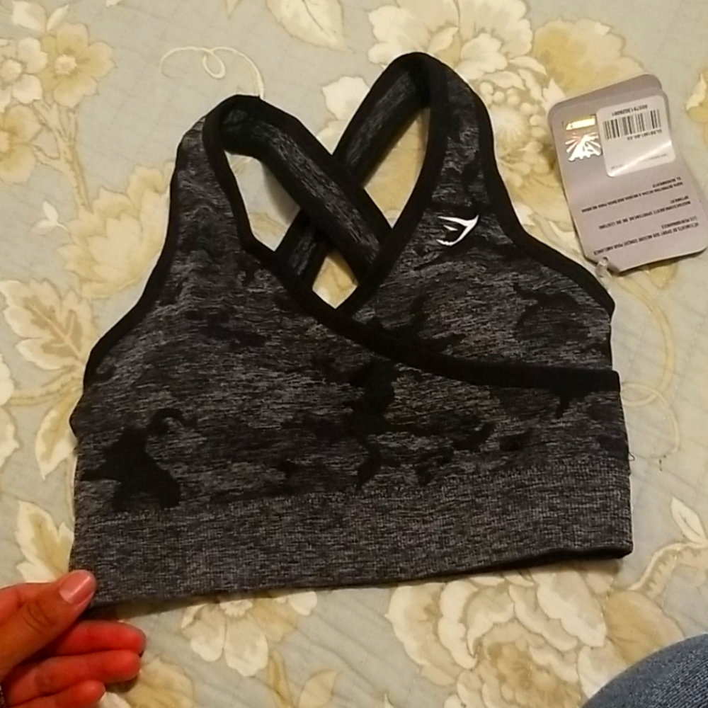 New gymshark como sport bra